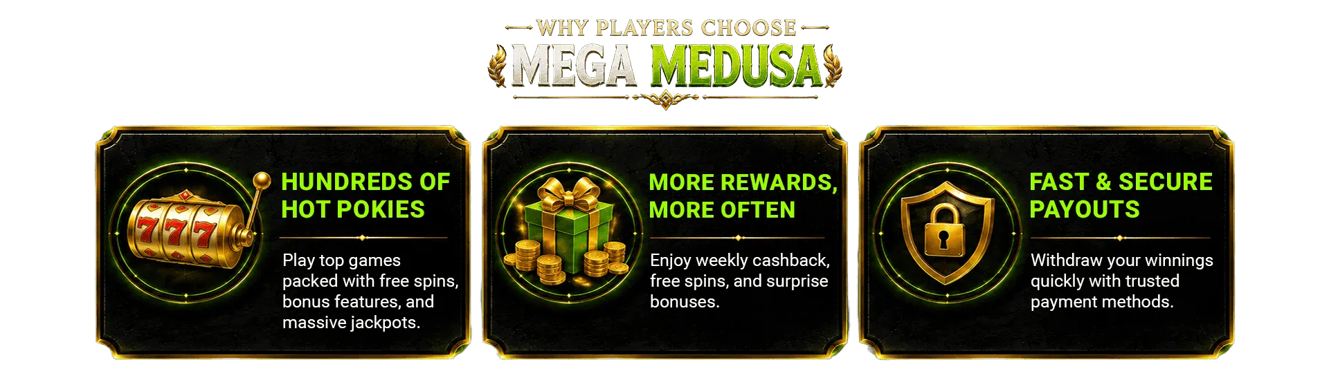 Why Players Choose Mega Medusa
